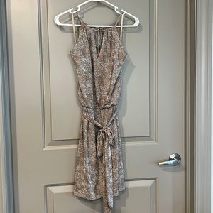 WHBM Subtle Snake Skin Dress